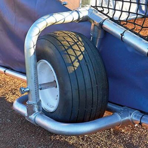 Big Bubba Elite Portable Batting Cage Backstop with Wheels